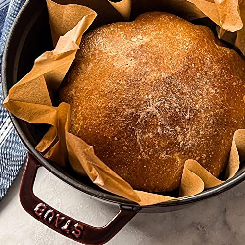 Staub Cast Iron 13.25-qt Round Cocotte - Grenadine, Made in France - Image 2