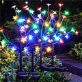 4 Pack Solar Lights Outdoor Waterproof, Garden Lights Solar Flowers by IUEECEN