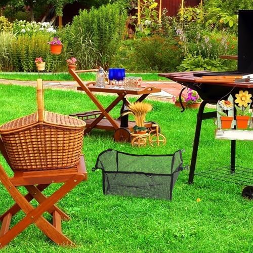 Hemobllo Foldable Outdoor Camping Table Storage Net Pouch for Picnic - Image 6