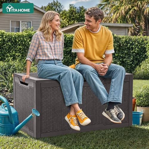 YITAHOME 100 Gallon Outdoor Storage Box - Image 4