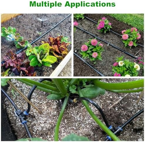 1/4 Inch Blank Drip Irrigation Tubing, 60FT Distribution Hose for Garden, Greenhouse & Raised Beds, Flexible UV-Resistant Watering Line for Drip Irrigation Systems - Image 6