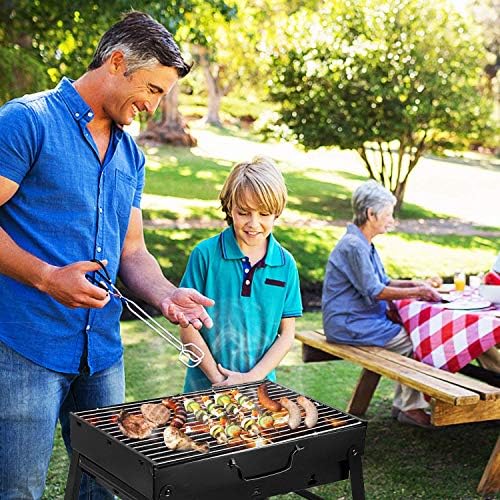 Folding Portable Barbecue Charcoal Grill - Image 3