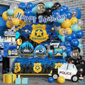 Police Birthday Party Decorations, All-in-One Decor Set for 25 Guests by Unknown