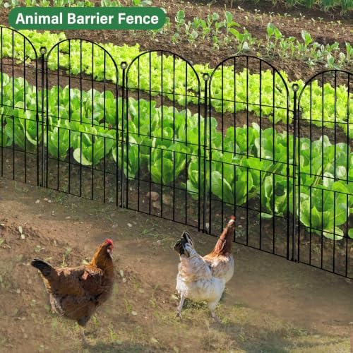 Decorative Garden Fence, 31in (H) x 10ft(L) No Dig Fence - Image 6