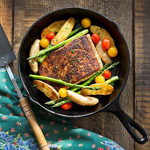 Cast Iron Skillet 3-Piece Set - 12", 10", 8" Heavy-Duty Professional Restaurant Chef Quality Pre-Seasoned Pan Cookware - For Frying, Saute, Cooking, Pizza - Black - Image 2