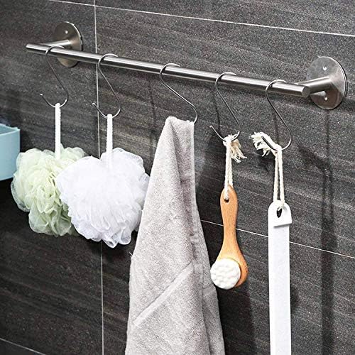 ESFUN 30 Pack 3.7 inch Metal S Hooks Steel S Hooks Plants Hanging Hangers for Kitchen Pans Pots Bags Purse Jeans Jewelry Towels - Image 6