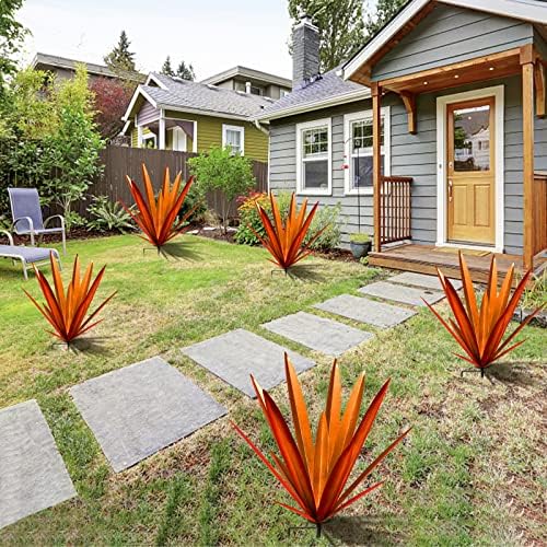 Homight Metal Tequila Country Sculpture DIY Tequila Plant Home Decor Country Tequila Garden Ornament Indoor Outdoor Statue Patio Lawn Patio Stake Decoration Gift to The Garden - Image 5