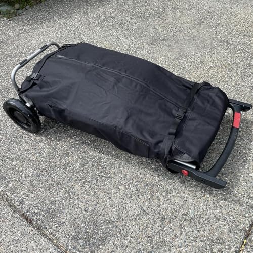 Grill Cover for Weber 9010001 Traveler Portable Grill, Replace 7030 - Image 4