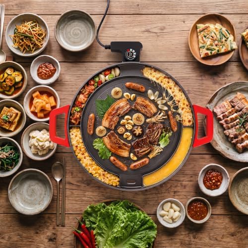 Korean BBQ Smokeless Electric Grill, Nonstick, Adjustable Temp - Image 7