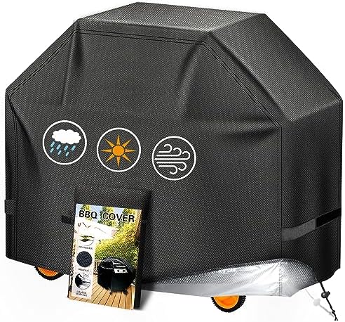 Aoretic Grill Cover, 48 inch BBQ Gas Grill Cover for Outdoor Grill, Grill Cover Barbecue Waterproof, Anti-UV for Weber Char-Broil Monument Nexgrill Spun Charbroil by Aoretic