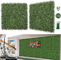 Bybeton 6pk 20"x20" Boxwood Grass Wall UV-Anti Privacy Fence Screen by BYBETON