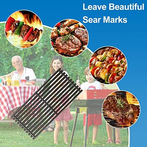 17" Cast Iron Grill Grates for Charbroil Commercial Infrared 463355220 463242516 463242515 466242615 463243016 463346017 466242616 463364824 3-Burner Parts for Charbroil Grill Grates G466-0025-W1A - Image 6