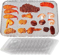 Mifoci 12 Pcs Disposable Grill Topper 16x12 Inch Mesh Mat for Outdoor BBQ by Mifoci
