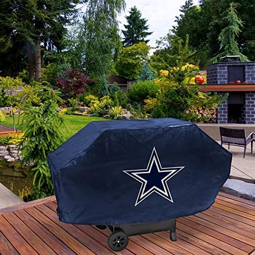 NFL Rico Industries Vinyl Padded Deluxe Grill Cover, 68 x 21 x 35-inches - Image 2