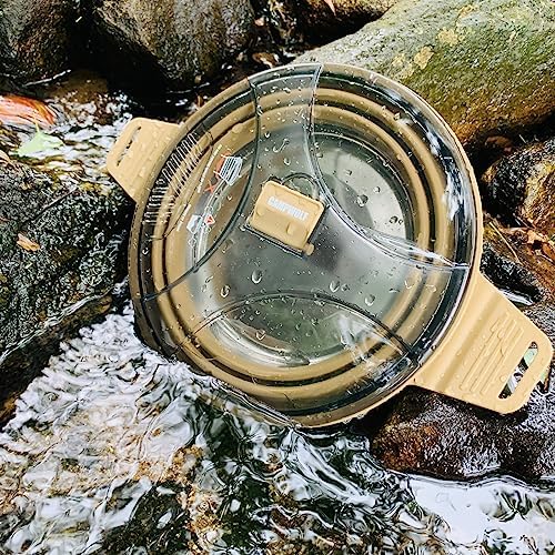 2.5L Collapsible Camping Cook Pot, Khaki - Image 5