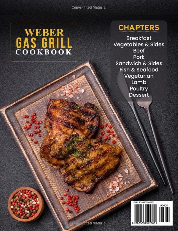 Weber Gas Grill Cookbook: 100+ Recipes and Expert Tips for Perfect Grilling with Your Weber Gas Grill - Image 2