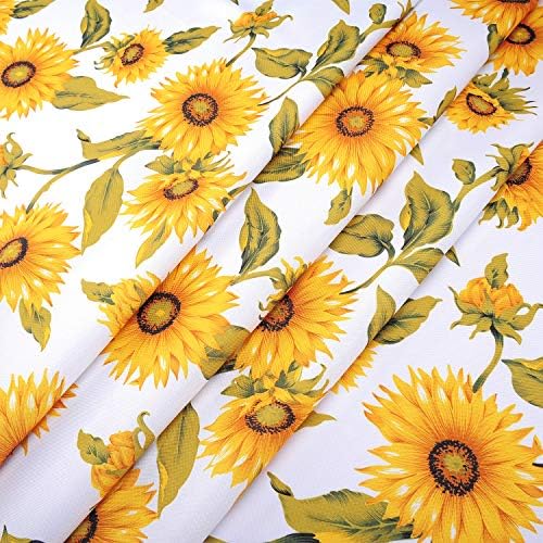 SUQ I OME Outdoor Tablecloth, Sunflower, 60'' Round with Zipper - Image 5
