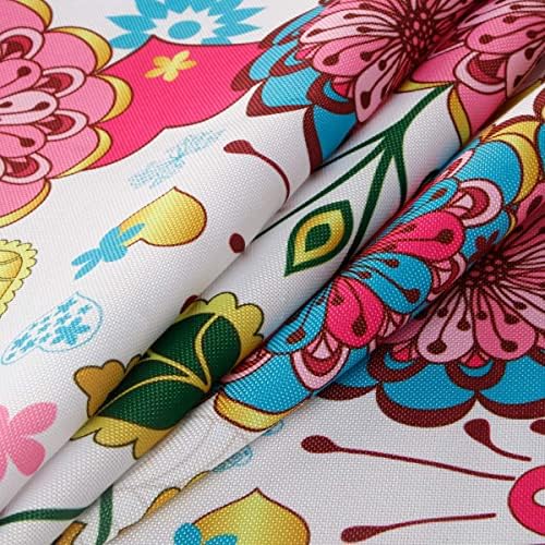 EHouseHome Outdoor Indoor 60inch SquareTablecloth with Umbrella Hole and Zipper, Waterproof Zippered Patio Table Cloths, Spring/Summer Table Covers for Backyard Circular Table/BBQs/Picnic - Image 5