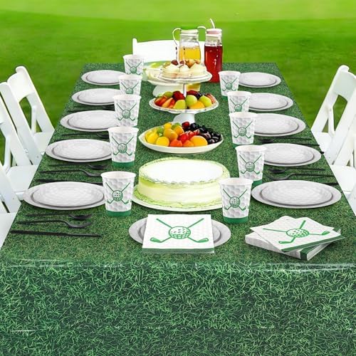 Kochorie 169 Pieces Golf Party Supplies Disposable Tableware Set - Image 5