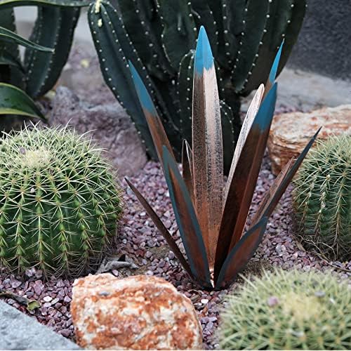 Homight Metal Tequila Country Sculpture DIY Tequila Plant Home Decor Country Tequila Garden Ornament Indooutdoor Statuette Patio Lawn Patio Stake Decoration Gift to The Garden - Image 6
