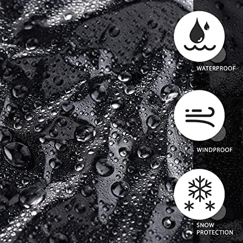 Hoolerry 60 Inch Clear BBQ Grill Barbecue Cover for Outdoor BBQ Grill - Image 3