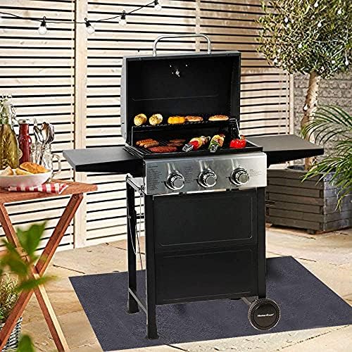 Brinman Under Grill Mat,Premium 36"x48"Absorbent Oil Protective mats for Deck &Patio,Grill Mat for Deck,Under Grill Floor Pad to Protect Deck,BBQ Mat for Under BBQ,Waterproof,Reusable - Image 4