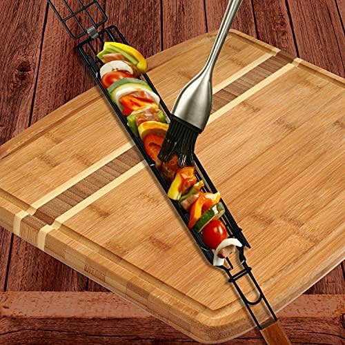 Norpro 8660 Nonstick Grilling Kabob Baskets, Set of 4 - Image 2
