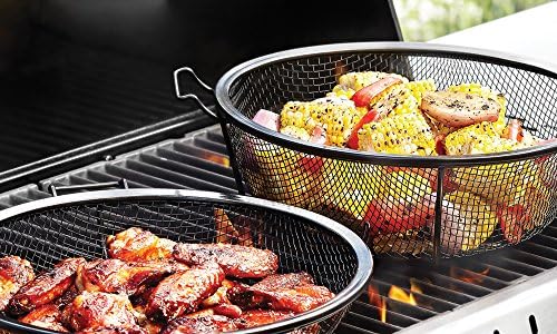 Outset QD77 Grill, 1 EA, Black Chef's Outdoor Basket and Skillet - Image 2