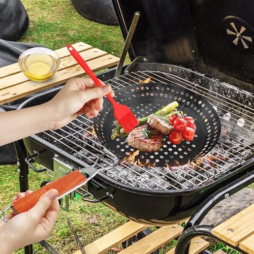 12" Grill Pan for Indoor Cooking - Image 3