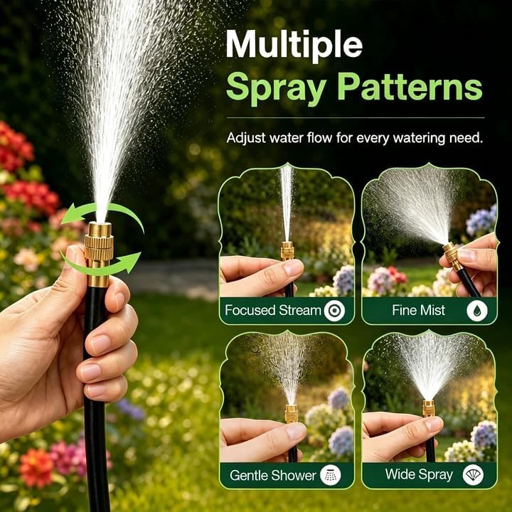 Bluepro 200FT Drip Irrigation System with Brass Splitter & Copper Nozzles - Image 3