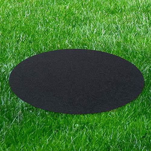 Round Under Grill Splatter Mat, Oil Heat Resistant BBQ Gas Grill Garage Cabinet Protective Floor Mat Rug for Outdoor Backyard Deck Patio 27’’x27’’/36’’x36’’ (36‘’x36'’) - Image 6