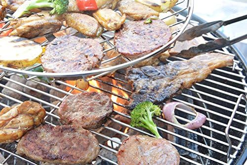 13.5" Stainless Steel Cooking Grate with Swivel Shaft for Char-Griller 16620 - Image 4