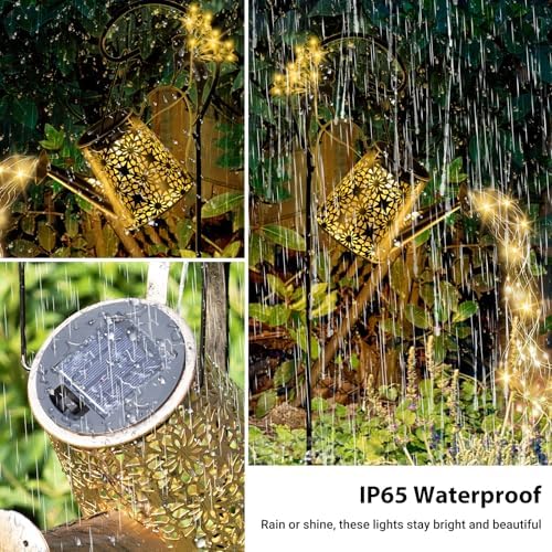 Solar Watering Can Light, Solar Outdoor Decorative,Garden Decor Lights - Image 5