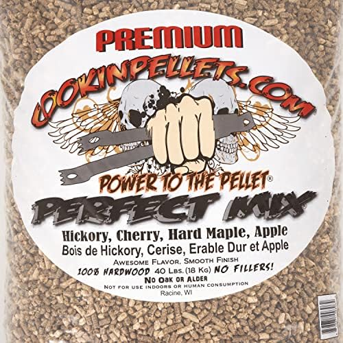 CookinPellets 40PM Perfect Mix All-Natural Hickory, Cherry, Hard Maple, and Apple Grill Smoker Smoking Hardwood Wood Pellets, 40 Lb Bag (3 Pack) - Image 4