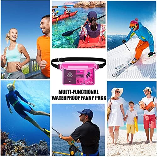 AiRunTech Waterproof Sling Shoulder Bag for Women Men, Amusement Theme Park Mexico Cancun Vacation Essentials Accessories Must Haves,Waterproof Pouch for Phone Passport Wallet Purse with Waist Strap - Image 7