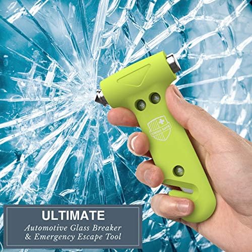 Swiss Safe Car Safety Hammer Window Breaker Tool with Seatbelt Cutter - Image 6