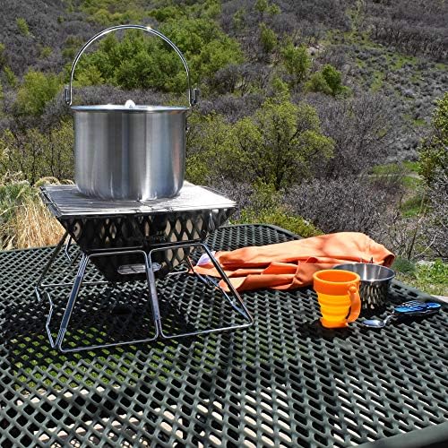 AceCamp Nested Pot Aluminum Lightweight Cooking Pot Set Outdoor Large Stock with lid and folding handle - 4L,8L,12L - Image 3