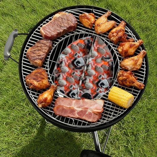 onlyfire 2Pcs Upgraded Heavy Duty Stainless Steel Charcoal Basket - Image 5