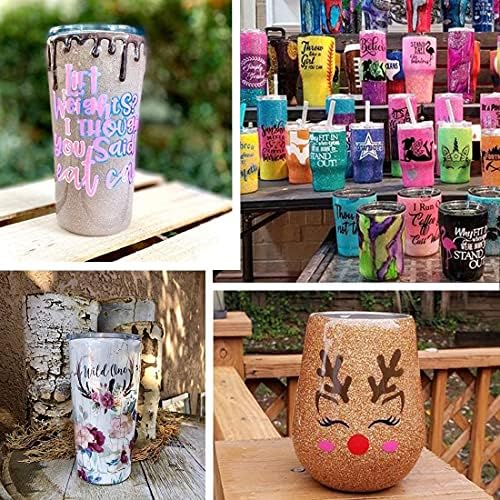 LFSUM 2X Double Cup Turner for Crafts Tumbler,Cup Turners for Tumblers, Cup Spinner Machine Kit,Tumbler Spinner for Epoxy,Glitter Epoxy Tumblers (Rose Gold) - Image 6