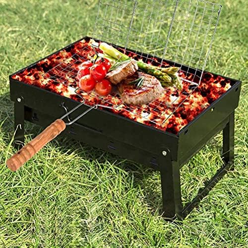 1Pcs Portable BBQ Grill Basket Long with Long Handle - Image 7