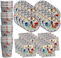 Medieval Knight Castle Birthday Party Supplies Set Plates Napkins Cups Tableware Kit for 16 by BirthdayGalore