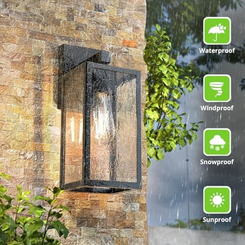 MAXvolador Outdoor Wall Light Fixtures, Exterior Waterproof Wall Lanterns - Image 6
