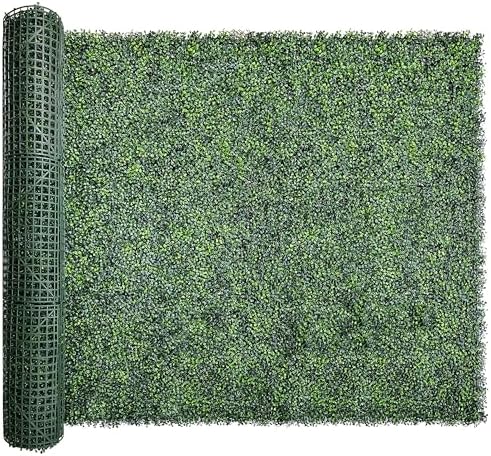 Bybeton 60"x120"(50sqft) Ultra-Dense Boxwood UV Privacy Fence by BYBETON