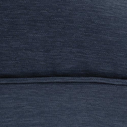 Classic Accessories Montlake Water-Resistant 25 x 22 x 4 Inch Patio Lounge Back Cushion, Heather Indigo Blue, Outdoor Loveseat Cushions - Image 6