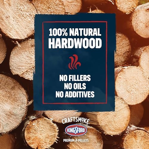 Kingsford Craftsmoke Premium Grilling Wood Pellets, Applewood BBQ Pellets for Grilling, 100% Natural Hardwood, 20 pounds - Image 4