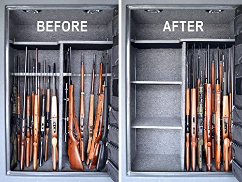 Gun Storage Solutions Rifle Rod Expansion Pack - Gun Rack Rifle Rods, Organize Your Gun Safe, Extra Rifle Rods, (Fabric Sold Separately or in Our Starter Packs) - Image 3