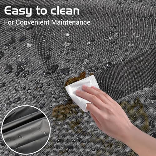 Outdoor Heavy Duty Waterproof Grill Cover for Blackstone Bronco 28" XL 3 Burner Griddle Vertical Pellet Smoker Combo,for Blackstone Griddle Cover Bronco Combo Griddle 2415 Grill Cover Accessories - Image 6