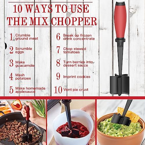 Meat Chopper Ground Beef Masher Tool for Hamburger - Image 3