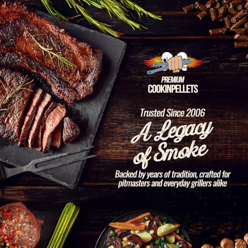 CookinPellets Natural Hardwood Grill Pellets, 5 Flavor Bundle, 10 3lb Bags - Image 6