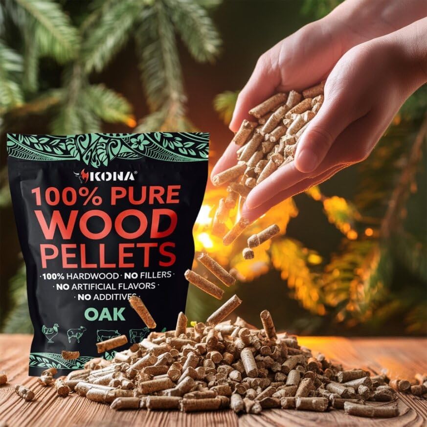 (8 Pack) 1 lb Smoker Pellets Variety Pack, Wood Smoking Pellets, BBQ Pellets for Smoker, Wood Pellets, Smoking Pellets for Smoker, Pellet Grill Pellets, Hardwood Pellets - Intended for Ninja Woodfire - Image 5